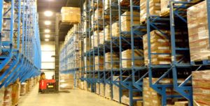 a look inside a cold storage warehouse